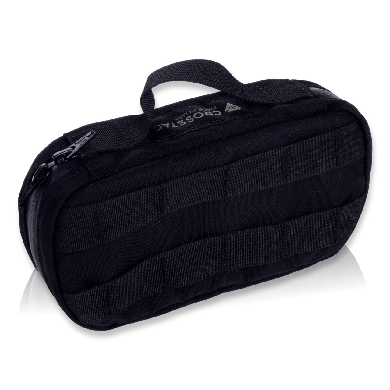 Ammo Fortress 120 Molle on back for easy attachment