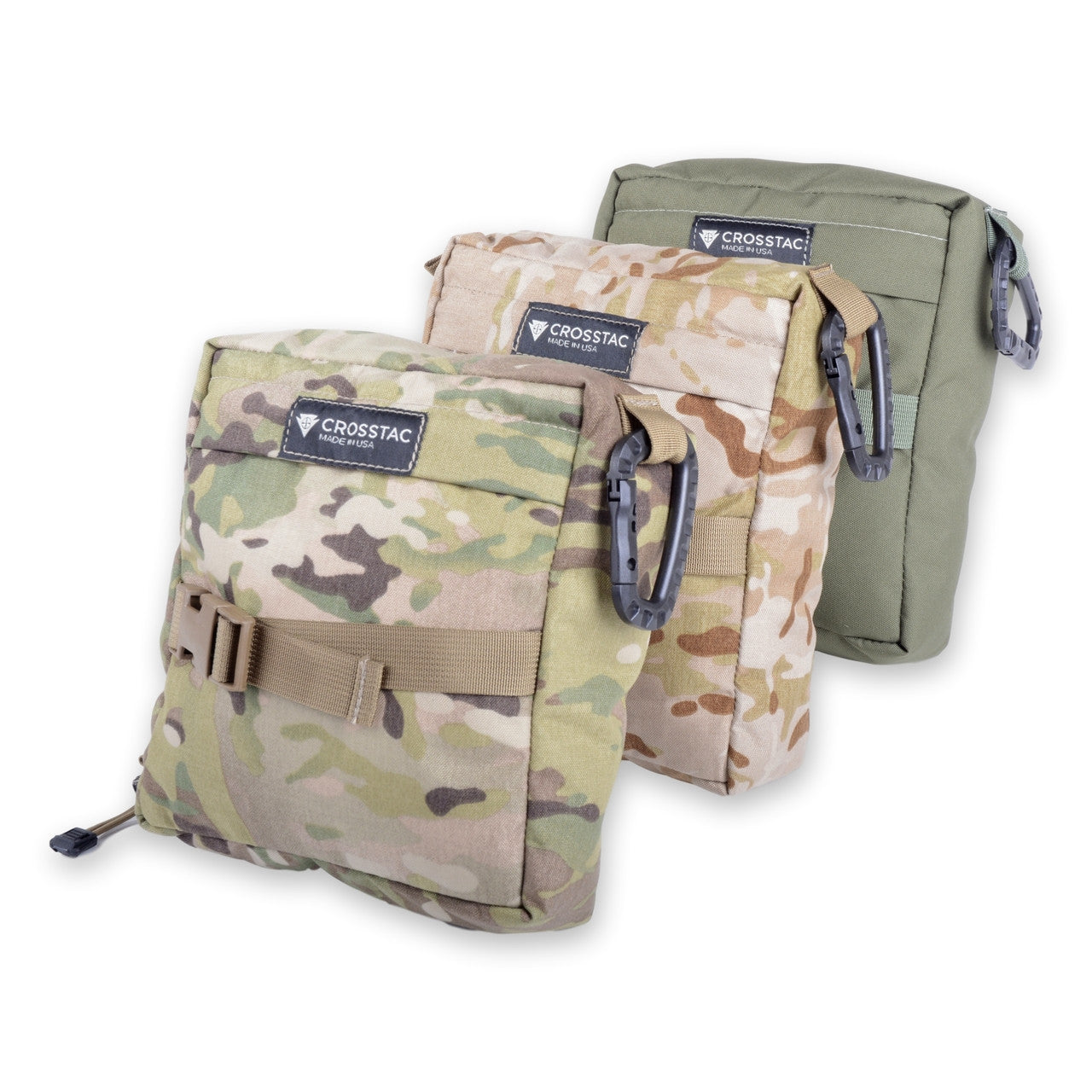 Tac Pad Shooting Rest Bag 3 backs together