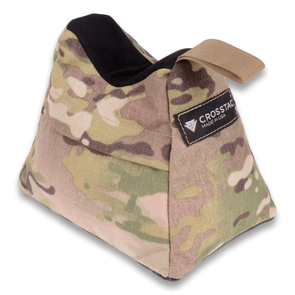 Rear shooting bag rest in MultiCam