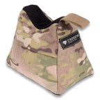 Ultralight rear shooting bag in MultiCam